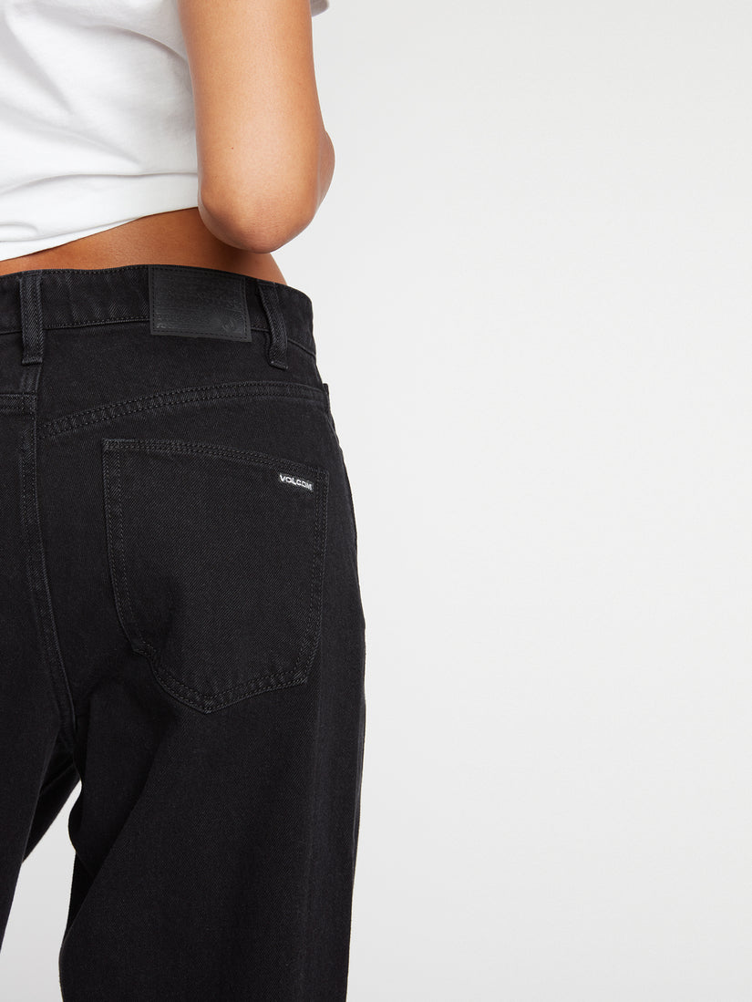 Weellow Denim Pants - Black (B1932102_BLK) [3]