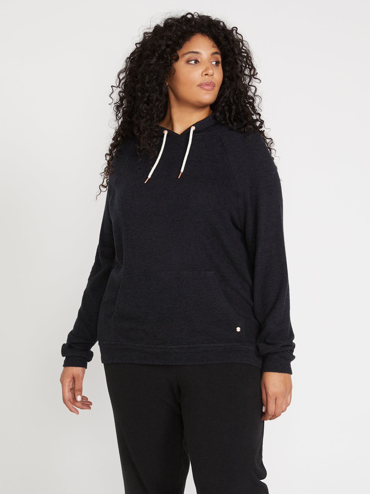 Lived In Lounge Hoodie Plus Size - Black – Volcom US