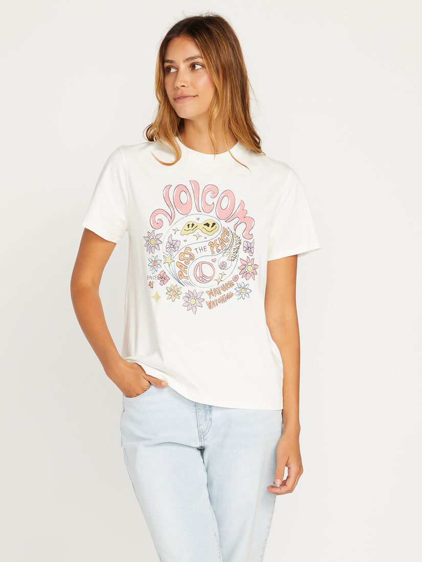 Lock It Up Tee - Star White (B3512300_SWH) [F]