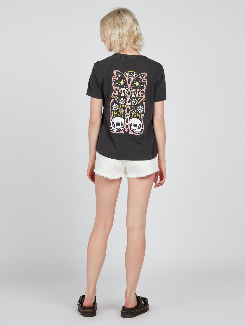 Truly Ringer Tee - Black (B3522202_BLK) [B]