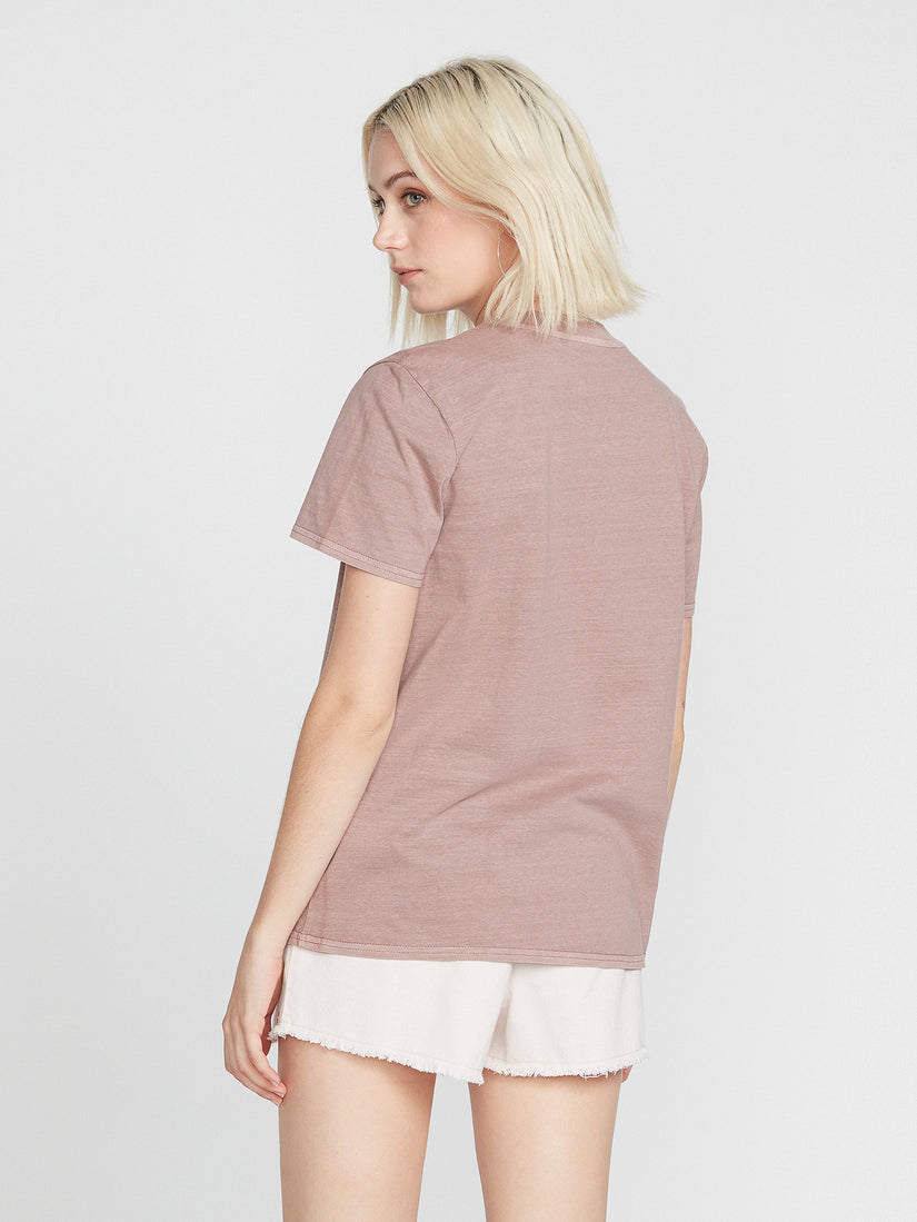 Lock It Up Short Sleeve Tee - Raisin (B3532200_RSN) [B]