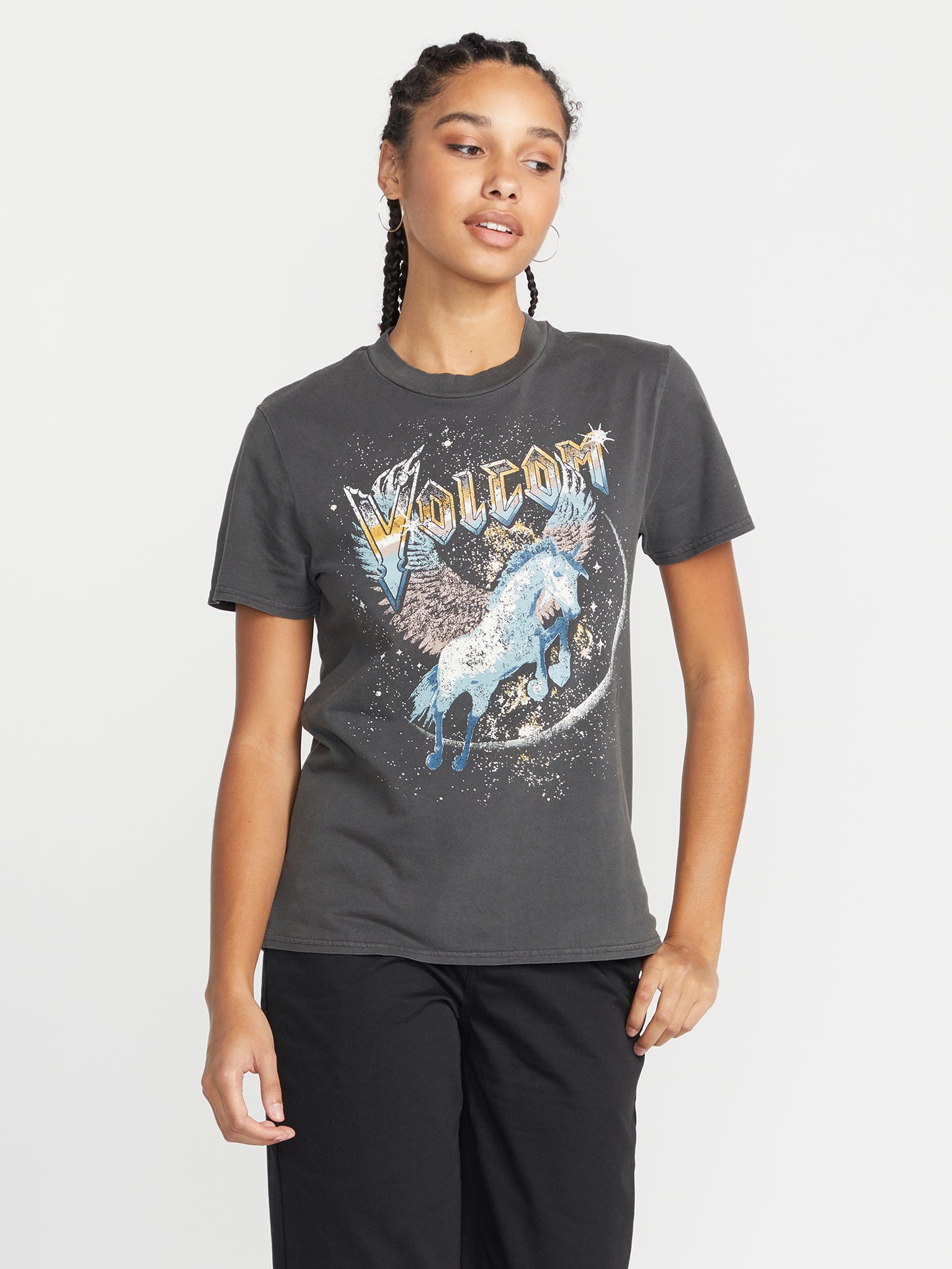 Lock It Up Short Sleeve Tee - Black – Volcom US