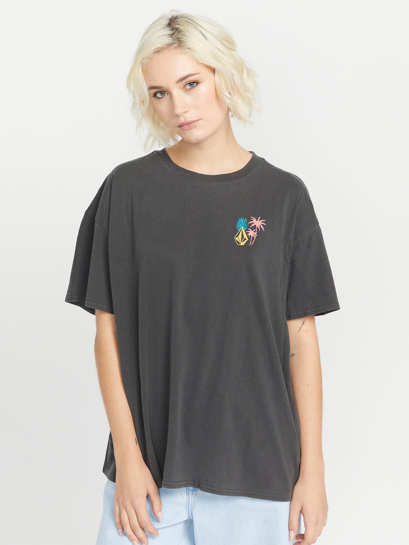 Stones Throw Short Sleeve Tee - Black (B3532302_BLK) [6]