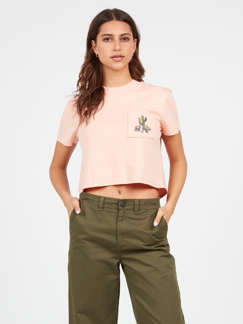 Pocket Dial Short Sleeve Tee - Hazey Pink (B3542201_HZP) [1]