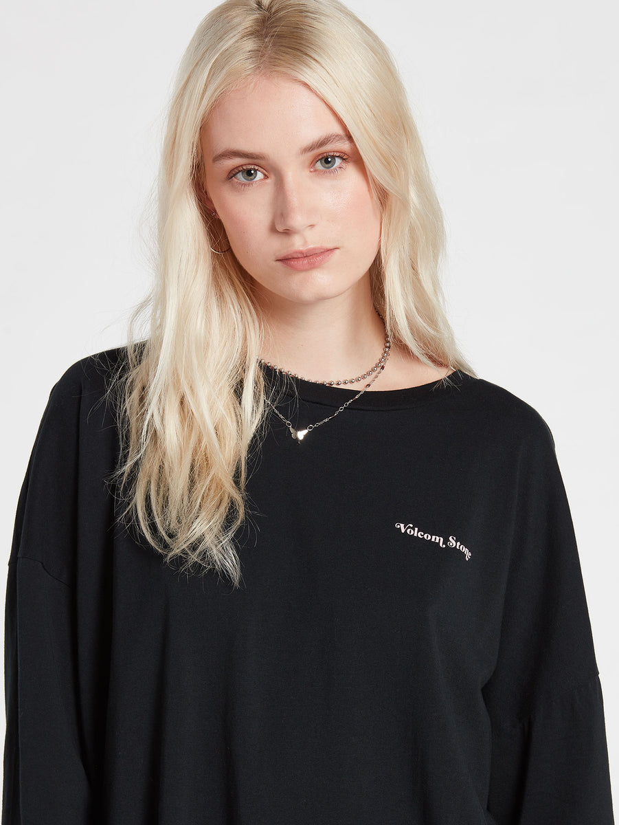 Iconic Stones Long Sleeve Tee - Black – Volcom US