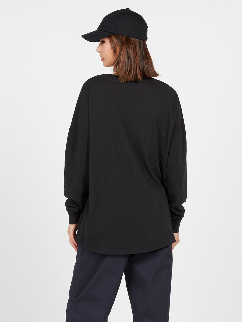 Werking Doubles Long Sleeve Shirt - Black (B3642202_BLK) [B]