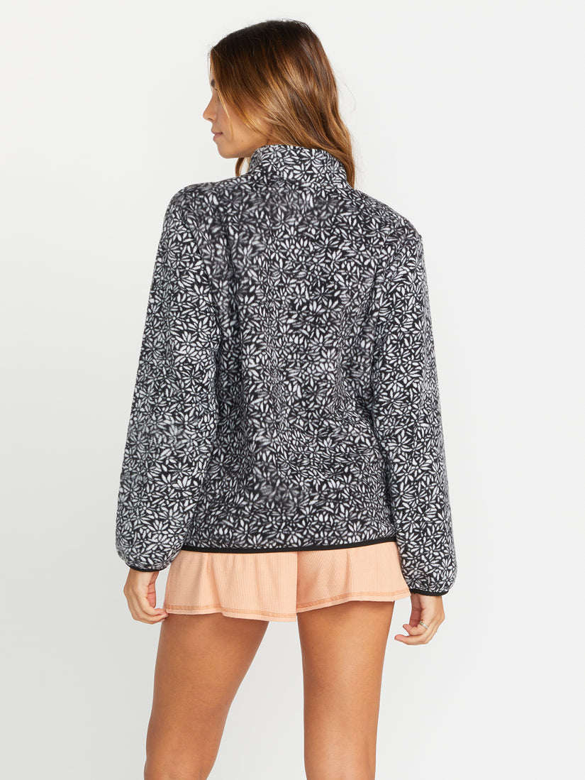 Pheelin It Mock Neck Pullover Sweatshirt - Cloud (B4132203_CLO) [B]