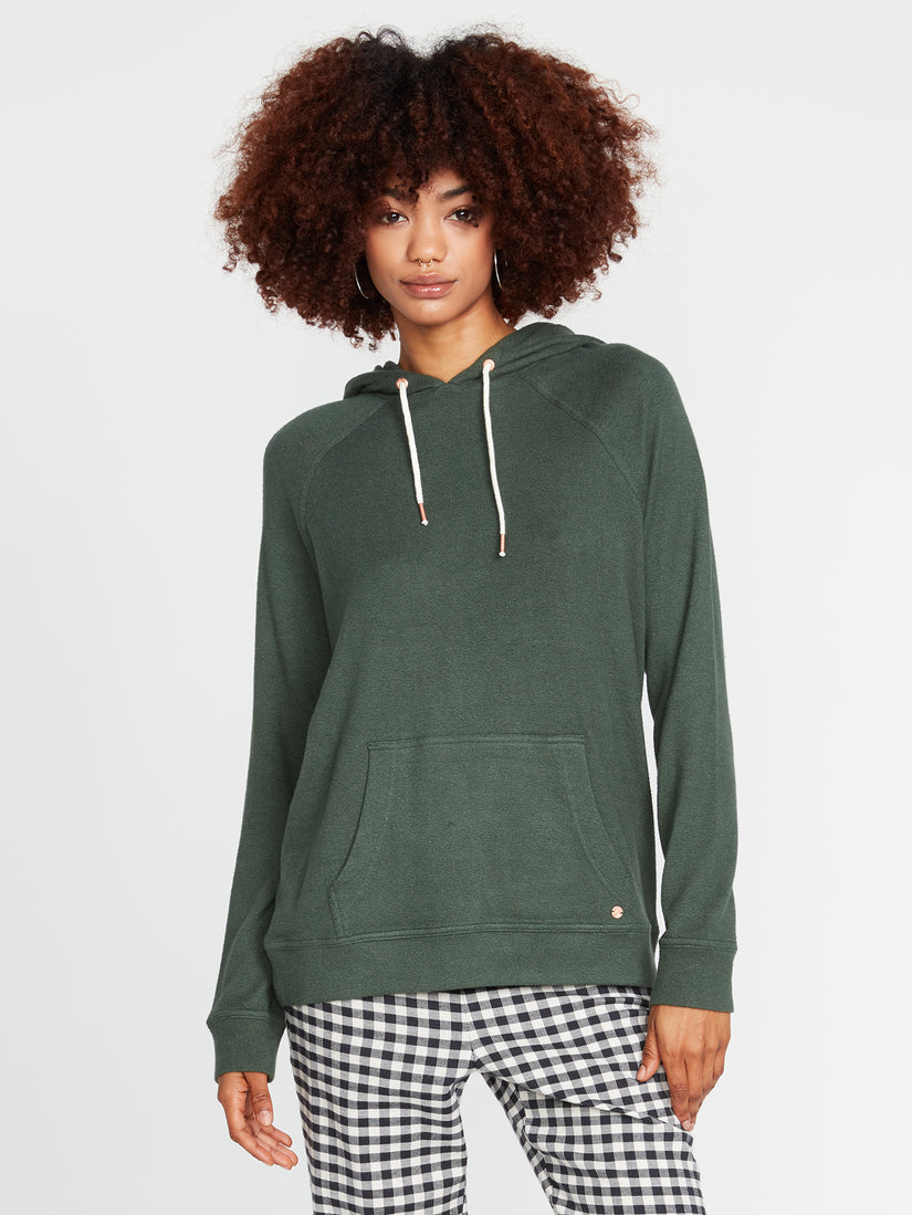 Lived In Lounge Hoodie - Dark Pine (B4132204_DPN) [F]