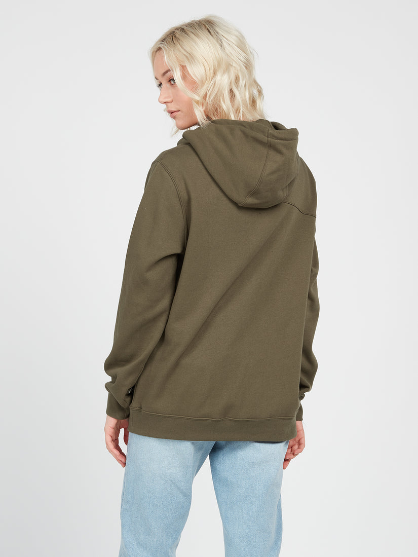 Walk It Out High Neck Hoodie - Dark Camo (B4132207_DCA) [B]