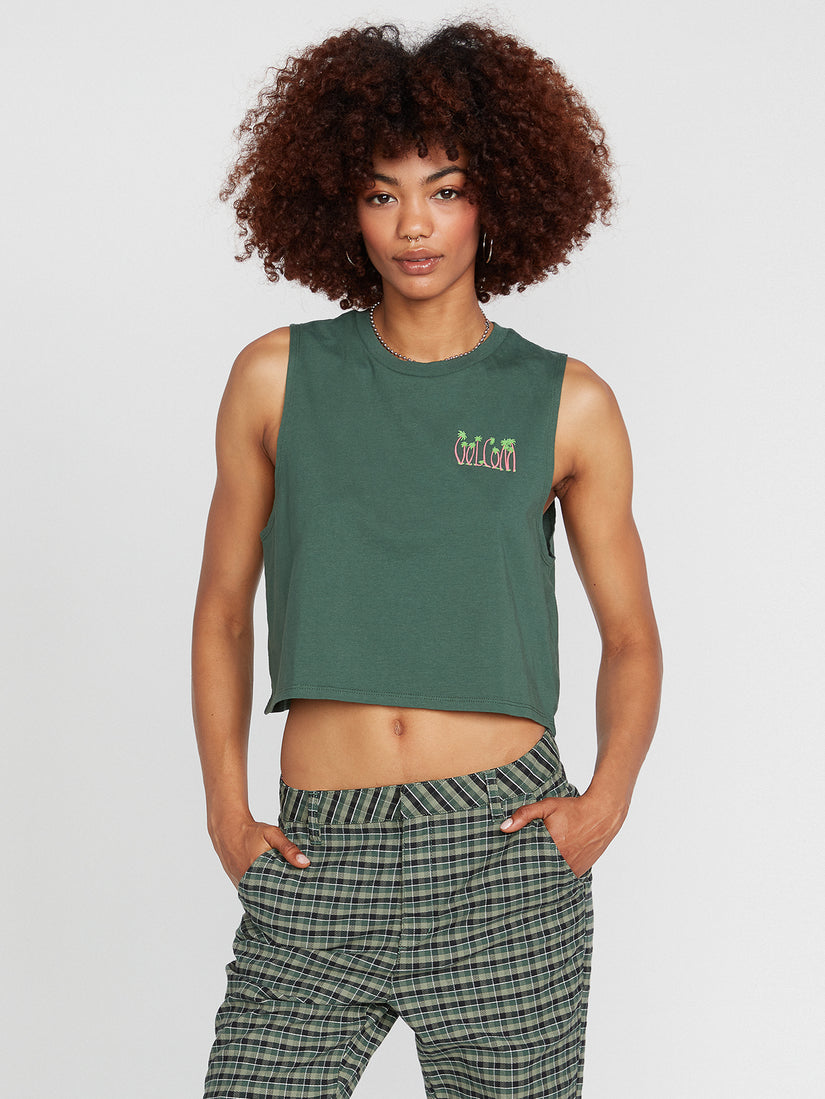 Stone Hour Crop Tank - Dark Pine (B4532200_DPN) [1]