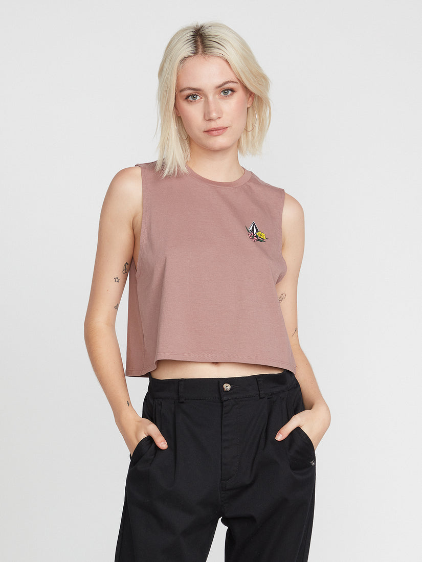 Stone Hour Crop Tank - Raisin (B4532200_RSN) [1]