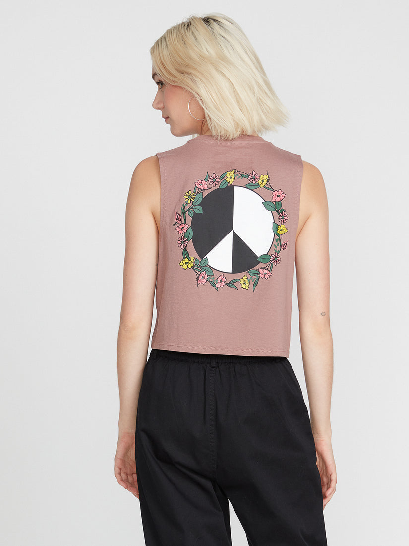 Stone Hour Crop Tank - Raisin (B4532200_RSN) [B]