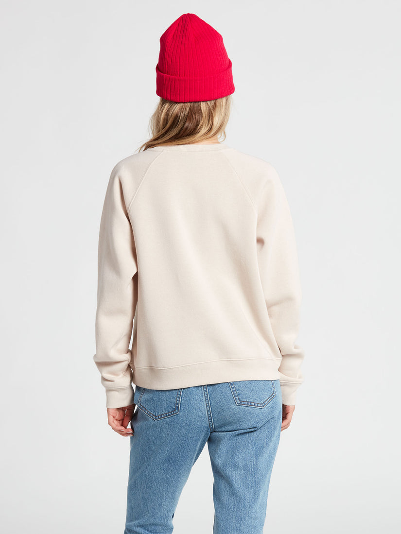 Truly Stokin Crew Neck Sweatshirt - Bone (B4632100_BNE) [B]