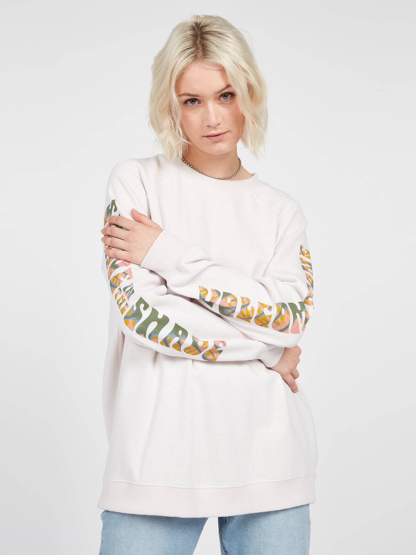 Stone Magic Boyfriend Sweatshirt - Ash – Volcom US