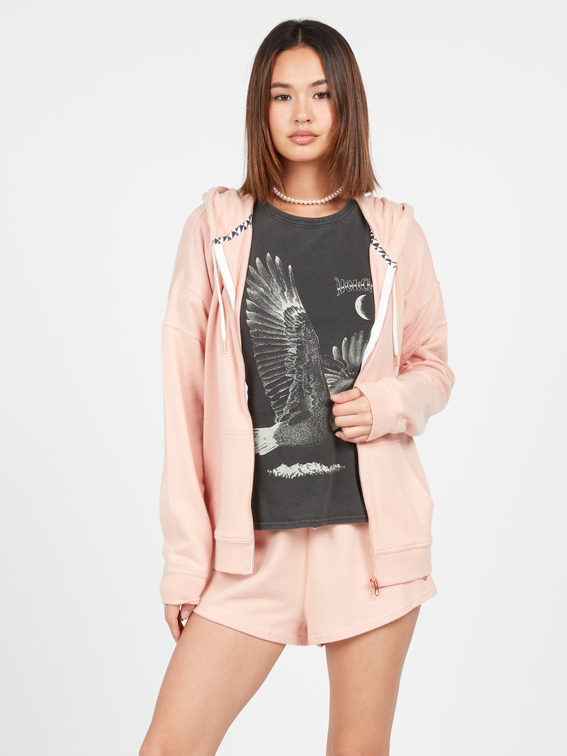 Lived In Lounge Zip Hoodie - Hazey Pink (B4832203_HZP) [2]