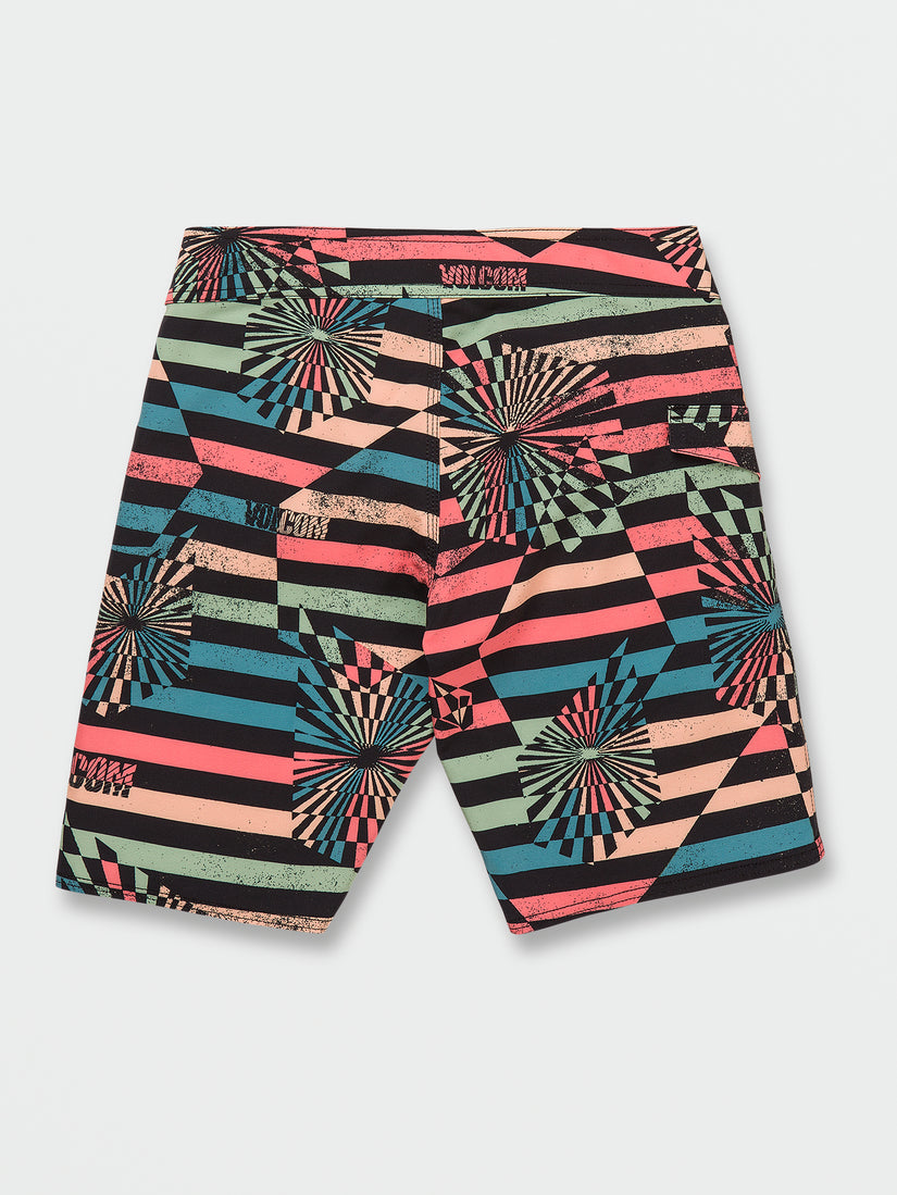 Big Boys Stone Stripe Mod-Tech Trunks - Multi