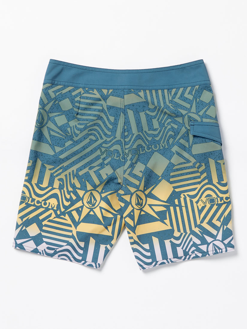 Big Boys Mod Ringer Trunks - Indigo Ridge (C0812334_IRG) [B]