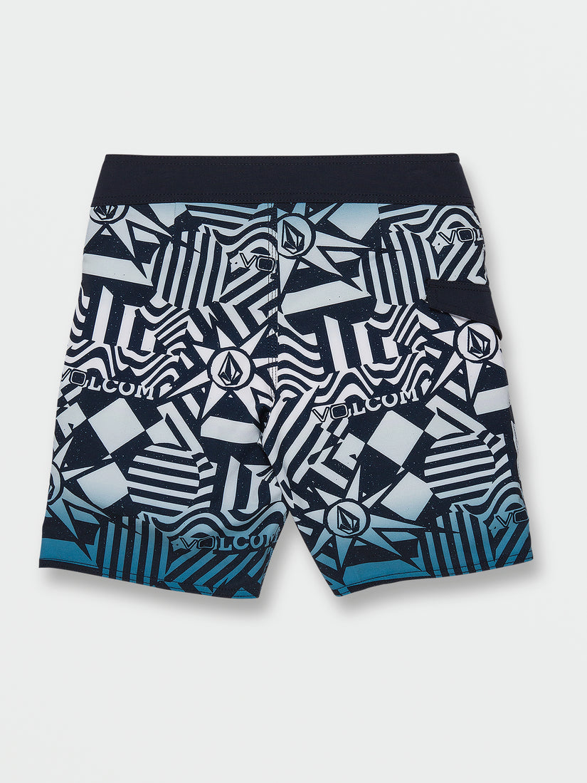 Big Boys Ringer Mod-Tech Trunks - Navy (C0812334_NVY) [B]