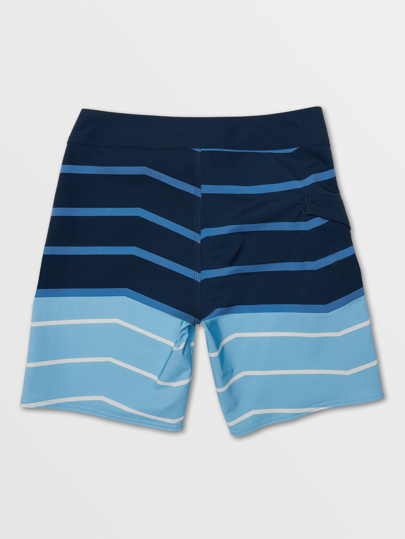 Big Boys Swipe Stripe Mod-Tech Trunks - Navy