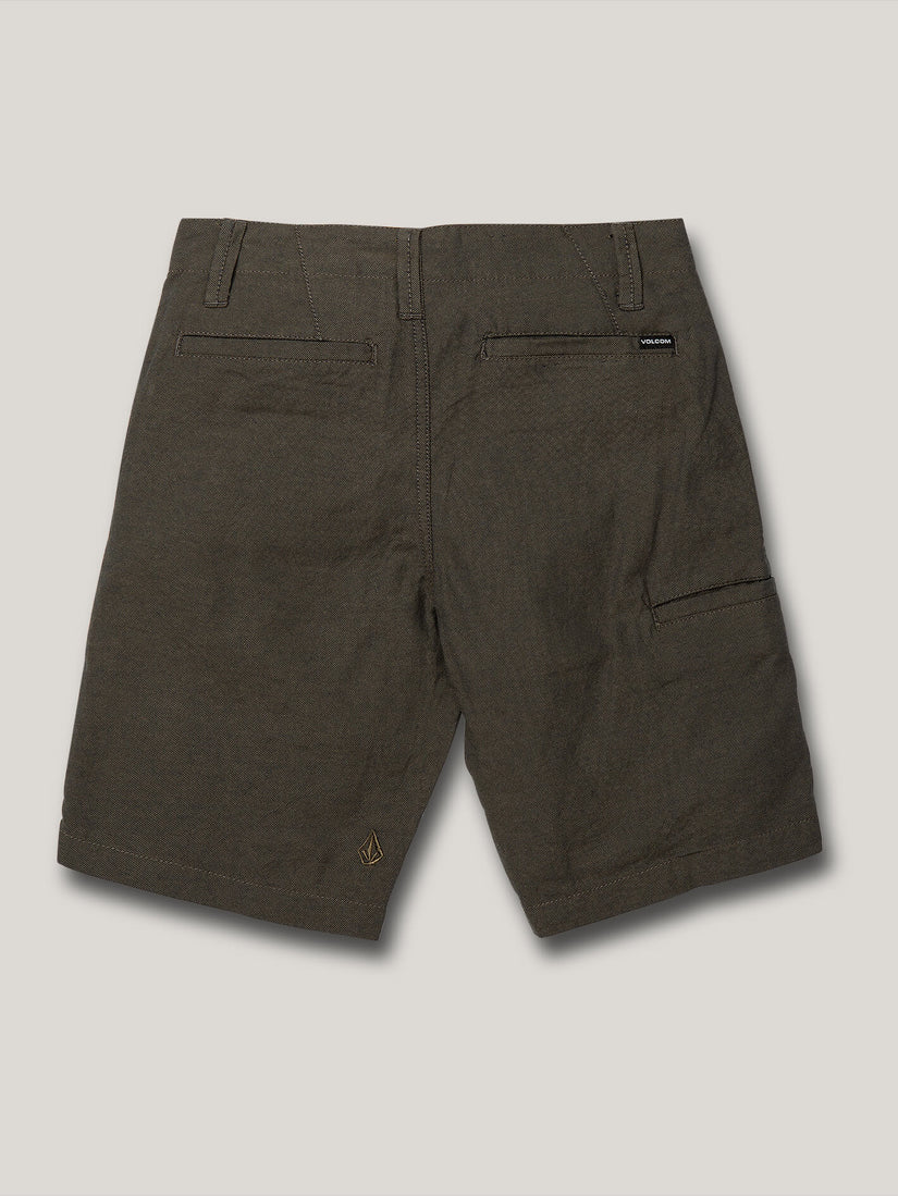 Big Boys The Down Lo Shorts - Military (C0912001_MIL) [B]