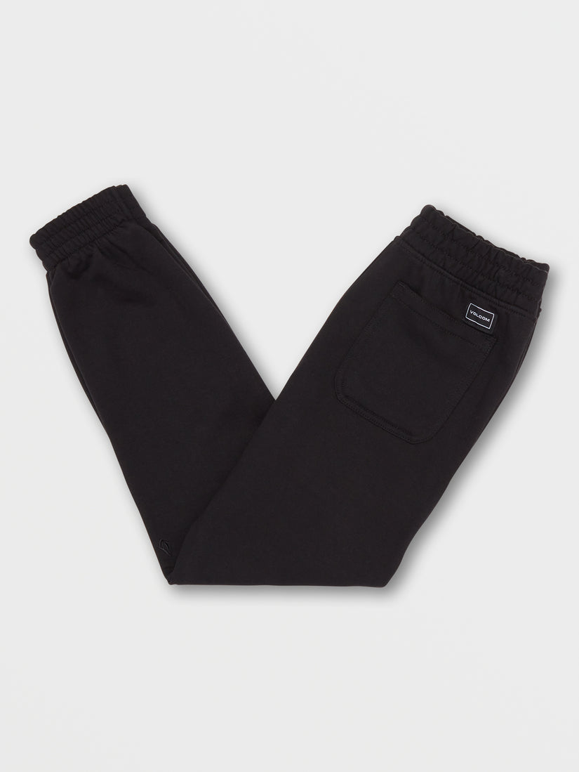 Big Boys Stone Stacker Fleece Pants - Black