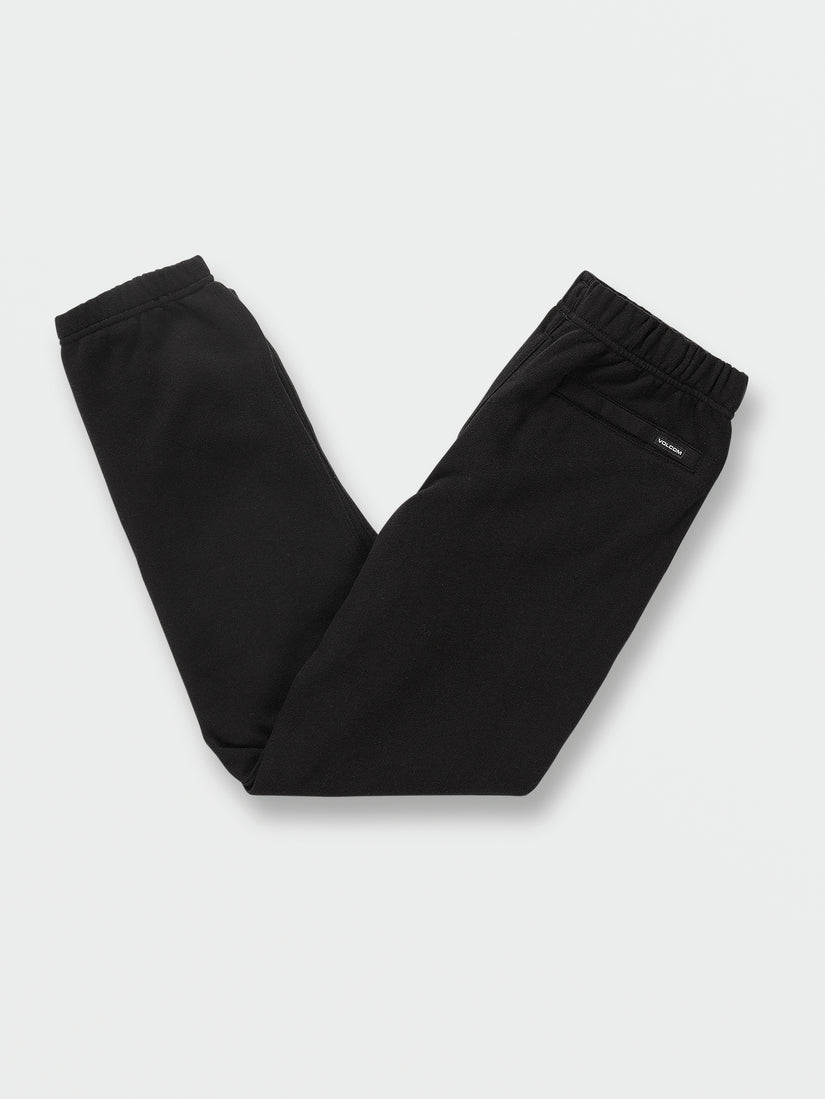 Big Boys Iconic Stone Fleece Pants - Black (C1232200_BLK) [2]