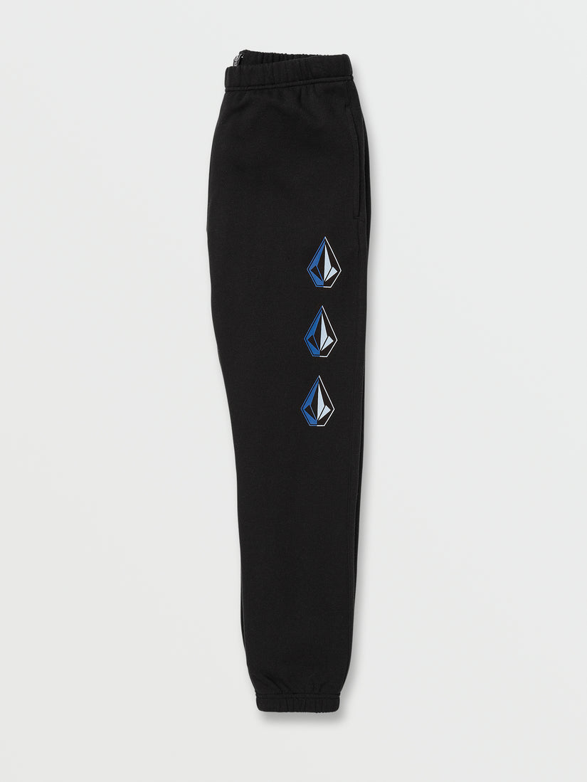 Big Boys Iconic Stone Fleece Pants - New Black (C1232200_NBK) [1]