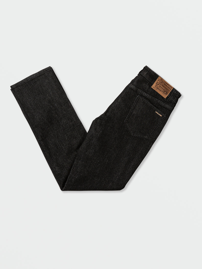 Big Boys Vorta Slim Fit Jeans - Rinsed Black