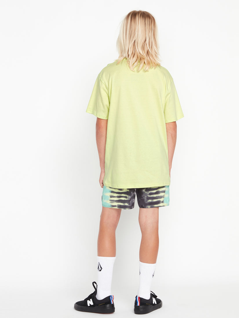 Big Boys Euroslash Short Sleeve Tee - Shadow Lime