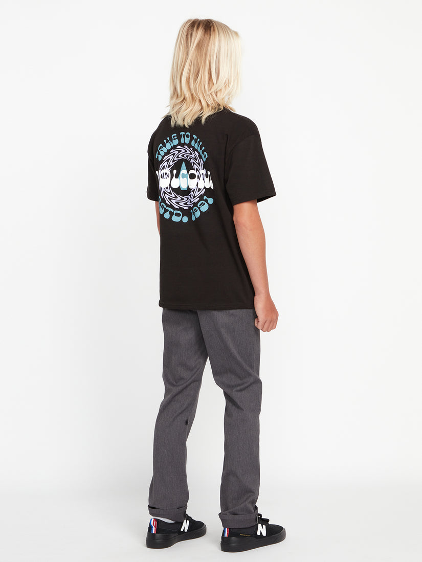 Big Boys Stone Backstage Short Sleeve Tee - Black