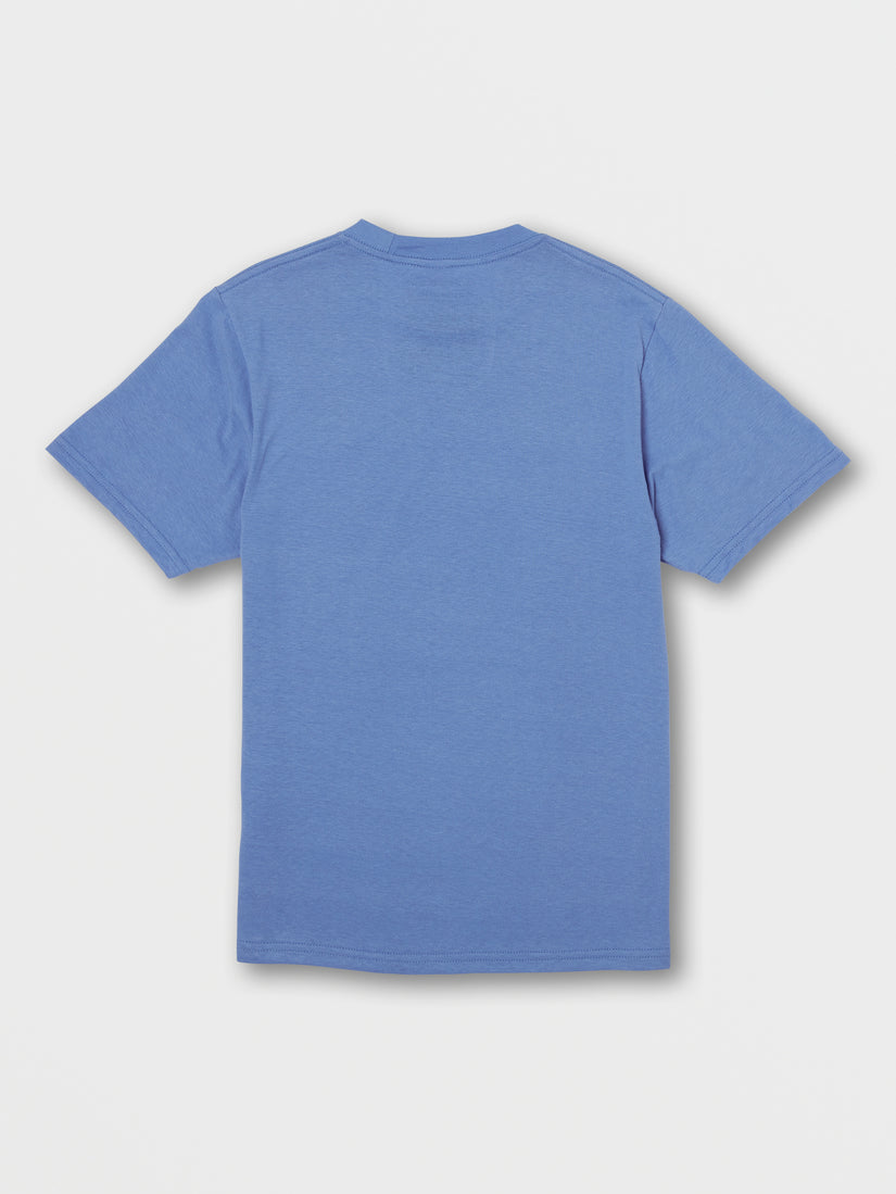 Big Boys Crisp Stone Short Sleeve Tee - Marina Blue (C3532200_MRB) [B]