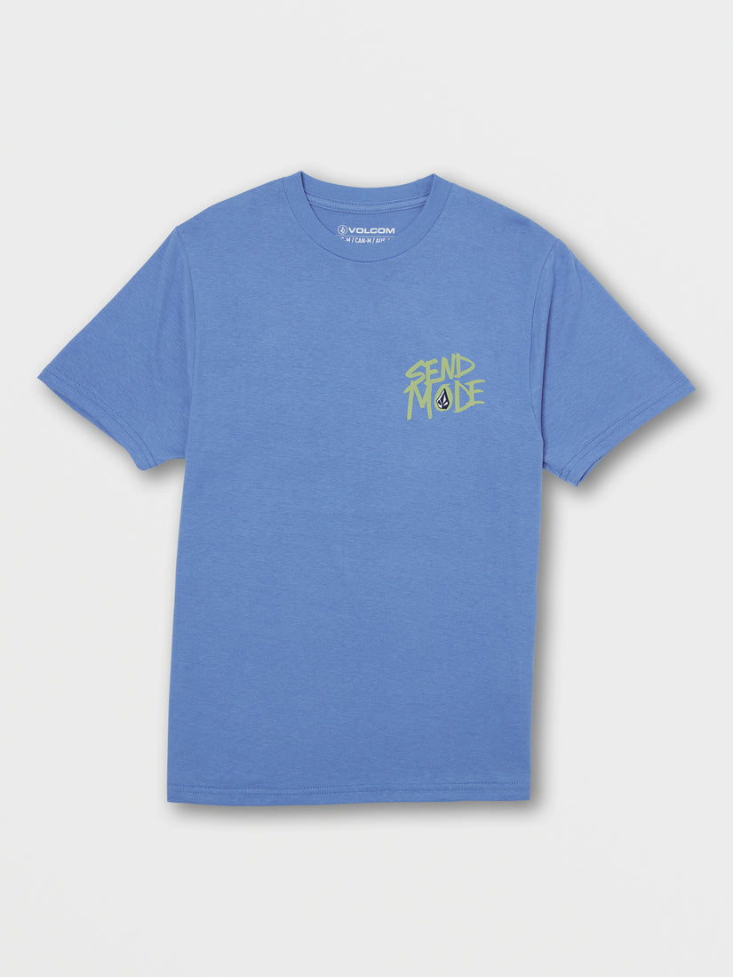 Big Boys Maddee Short Sleeve Tee - Marina Blue (C3532232_MRB) [F]