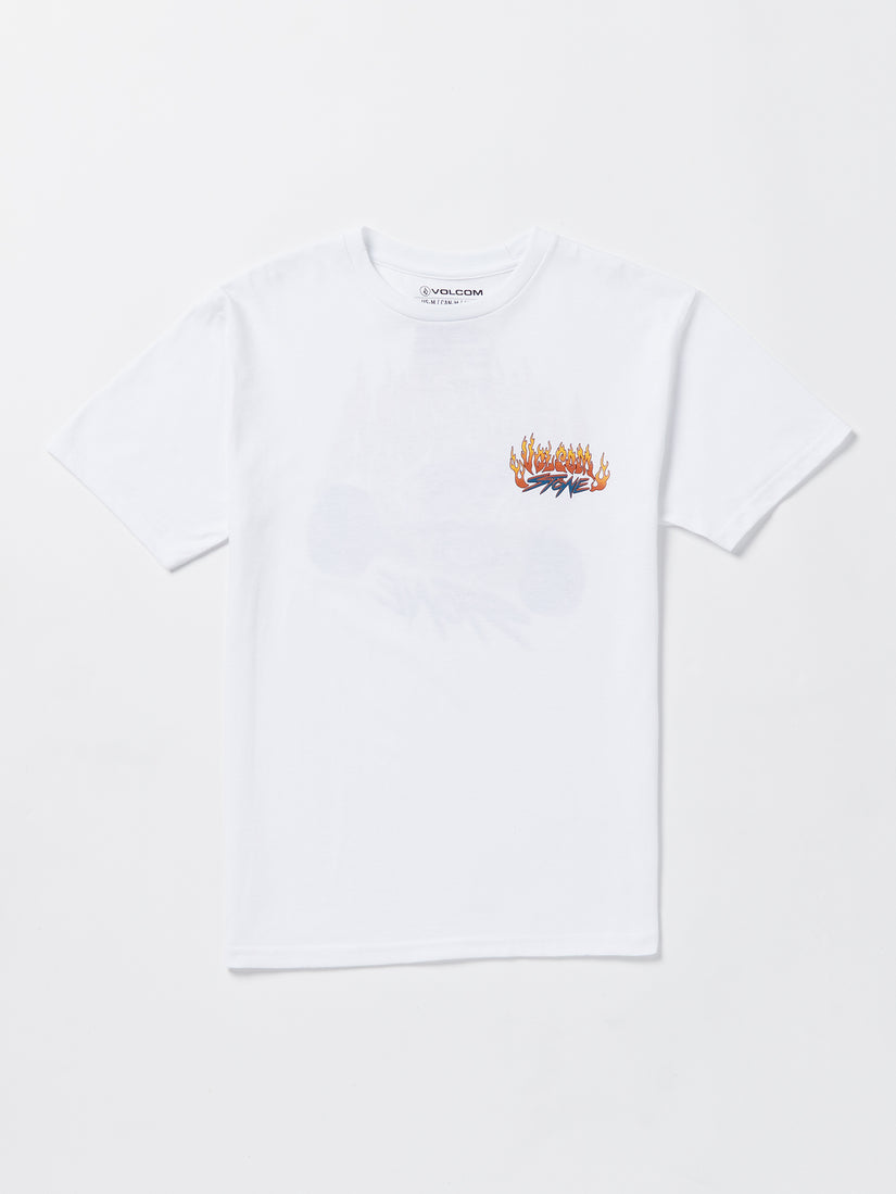 Big Boys Trux Short Sleeve Tee - White (C3532330_WHT) [F]