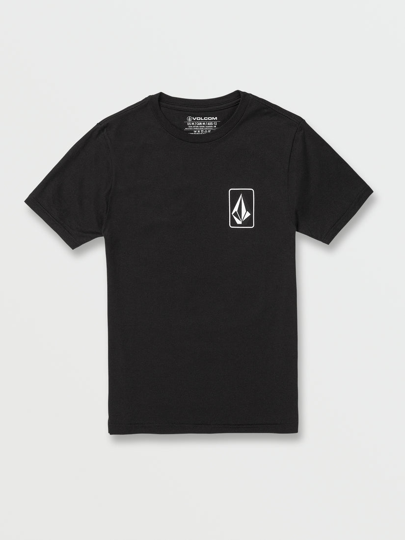 Big Boys Fullpipe Short Sleeve Tee - Black (C3542200_BLK) [F]