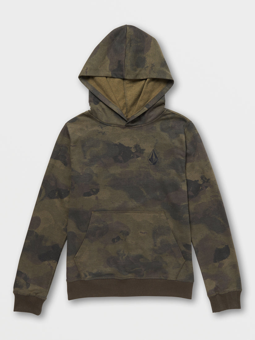 Big Boys Vamo Pullover Fleece Hoodie - Camouflage