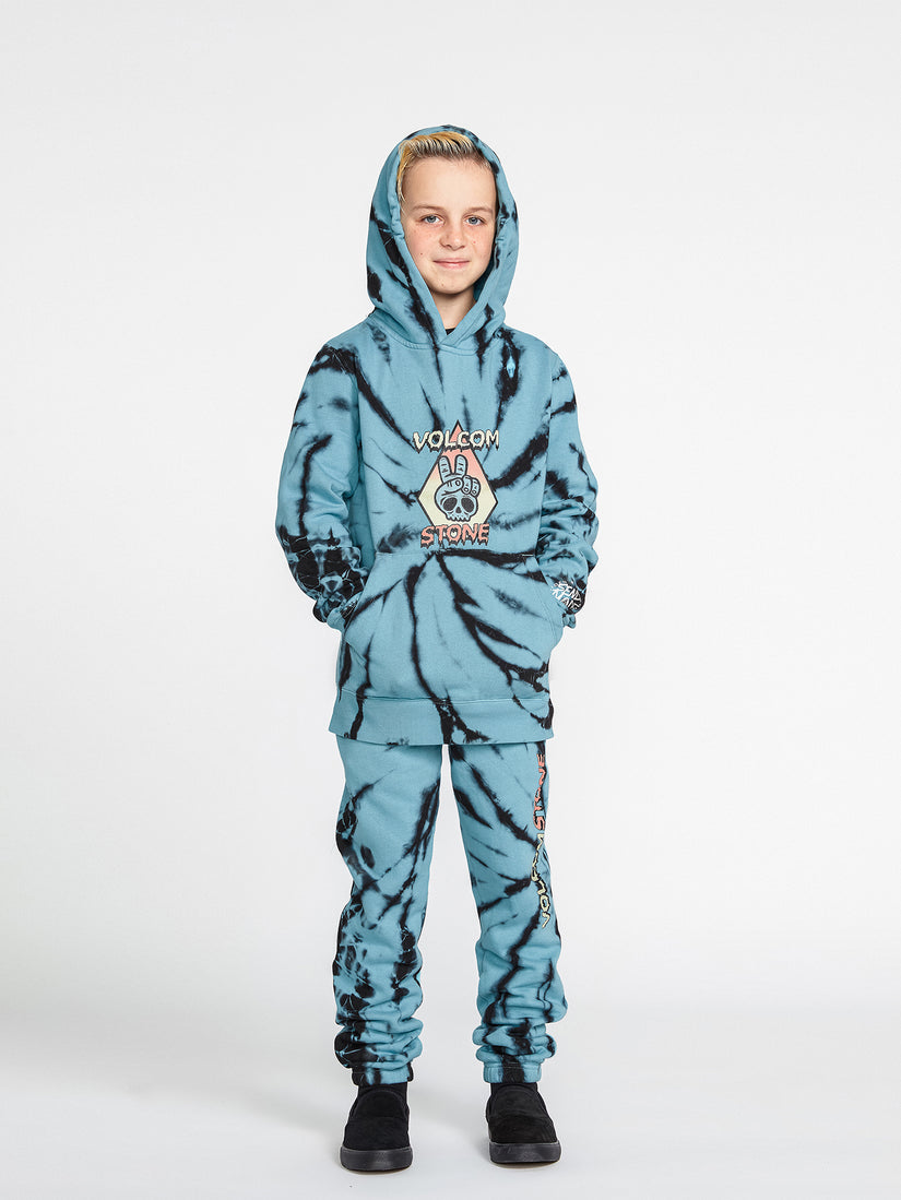 Big Boys Caden Dye Pullover Hoodie - Pale Aqua (C4132230_PAQ) [52]