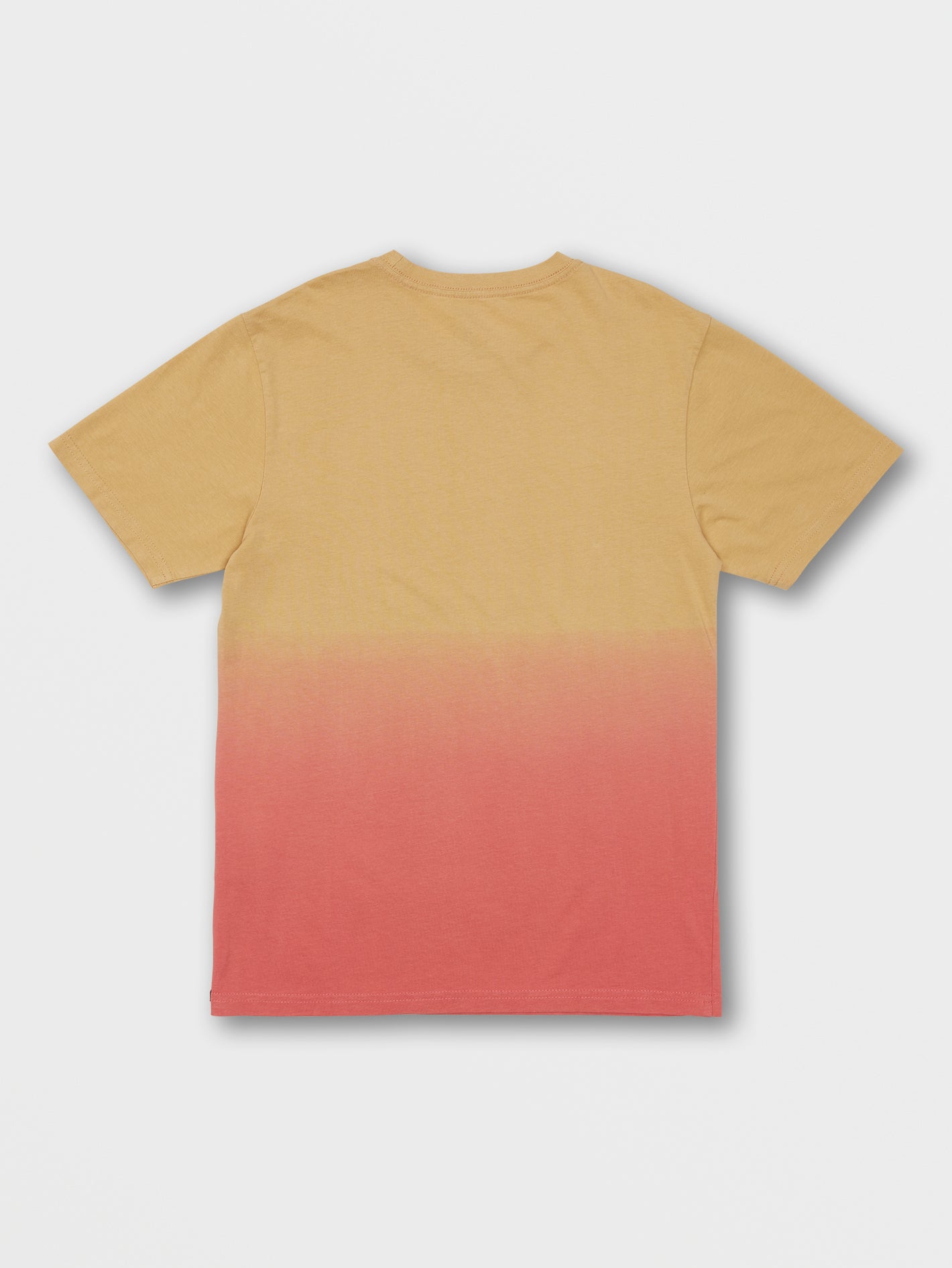 Orange and White Ombre T-shirt Gift Gradient Pattern Tee Shirt 