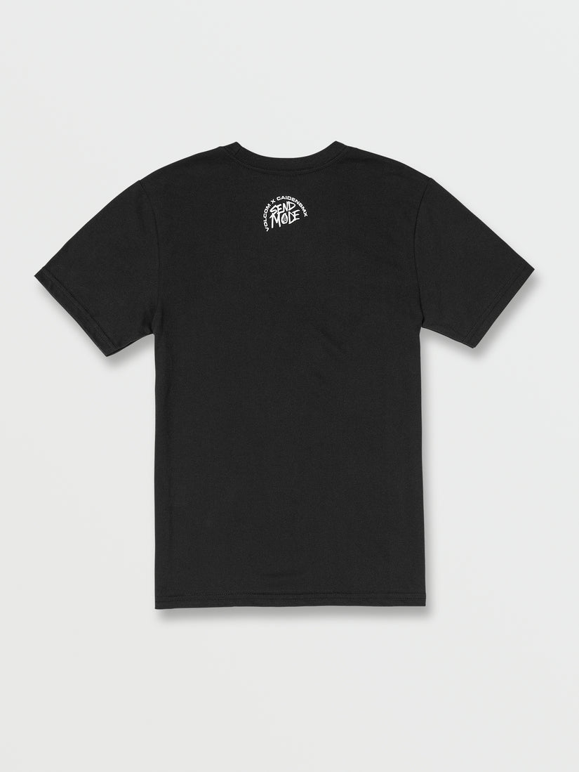 Big Boys Send Mode Tech Short Sleeve Tee - Black (C4332230_BLK) [B]