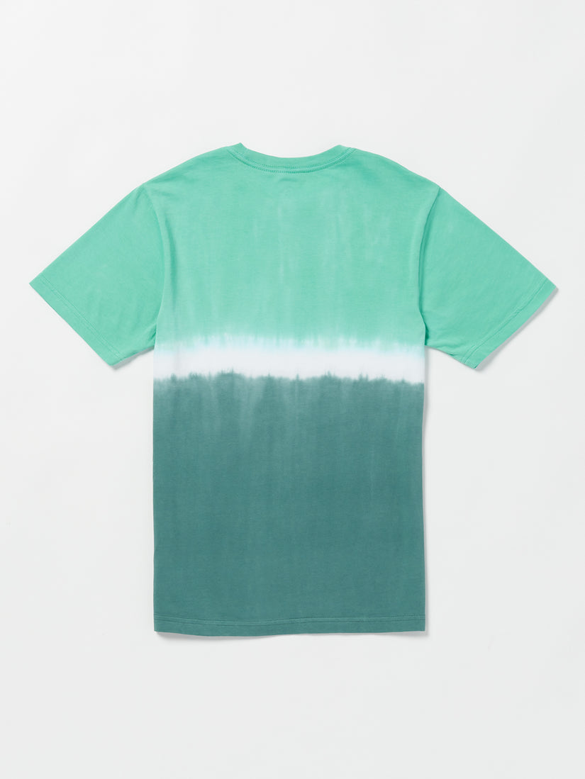 Big Boys Molcher Dip Dye Short Sleeve Tee - Service Blue (C5232330_SVB) [B]