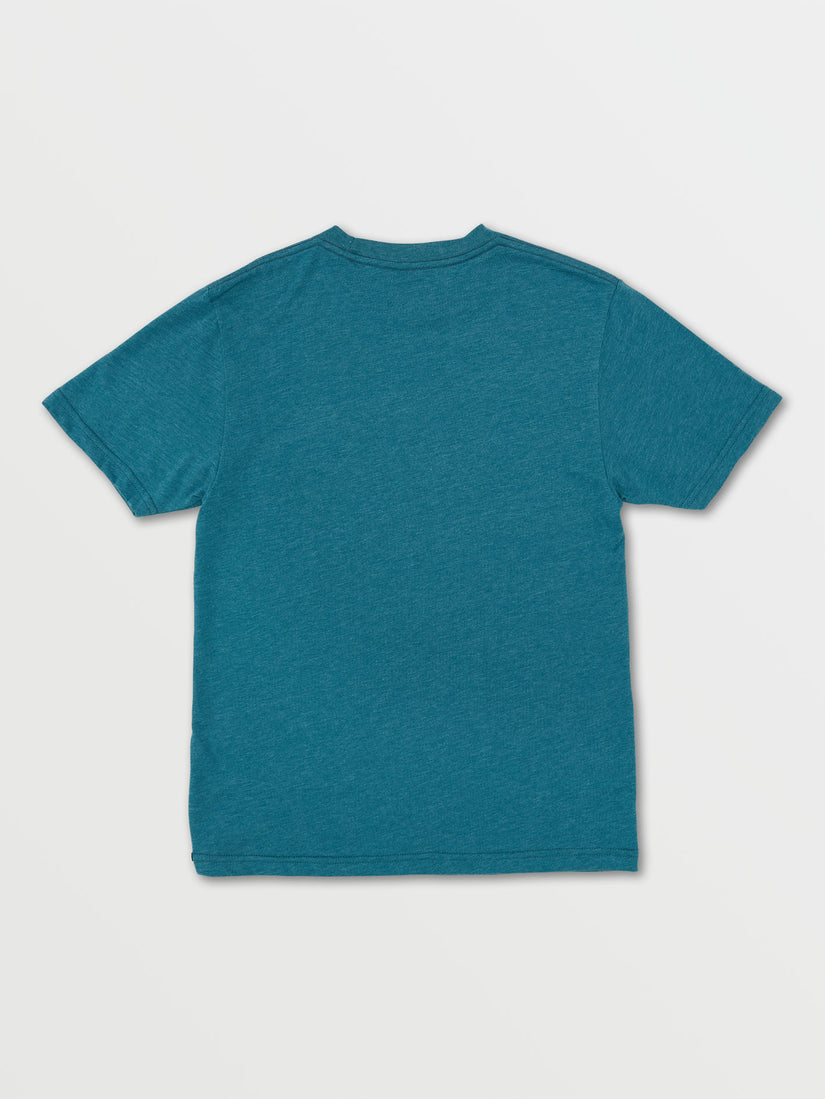 Big Boys Rim Stone Short Sleeve Tee - Mosaic Blue Heather