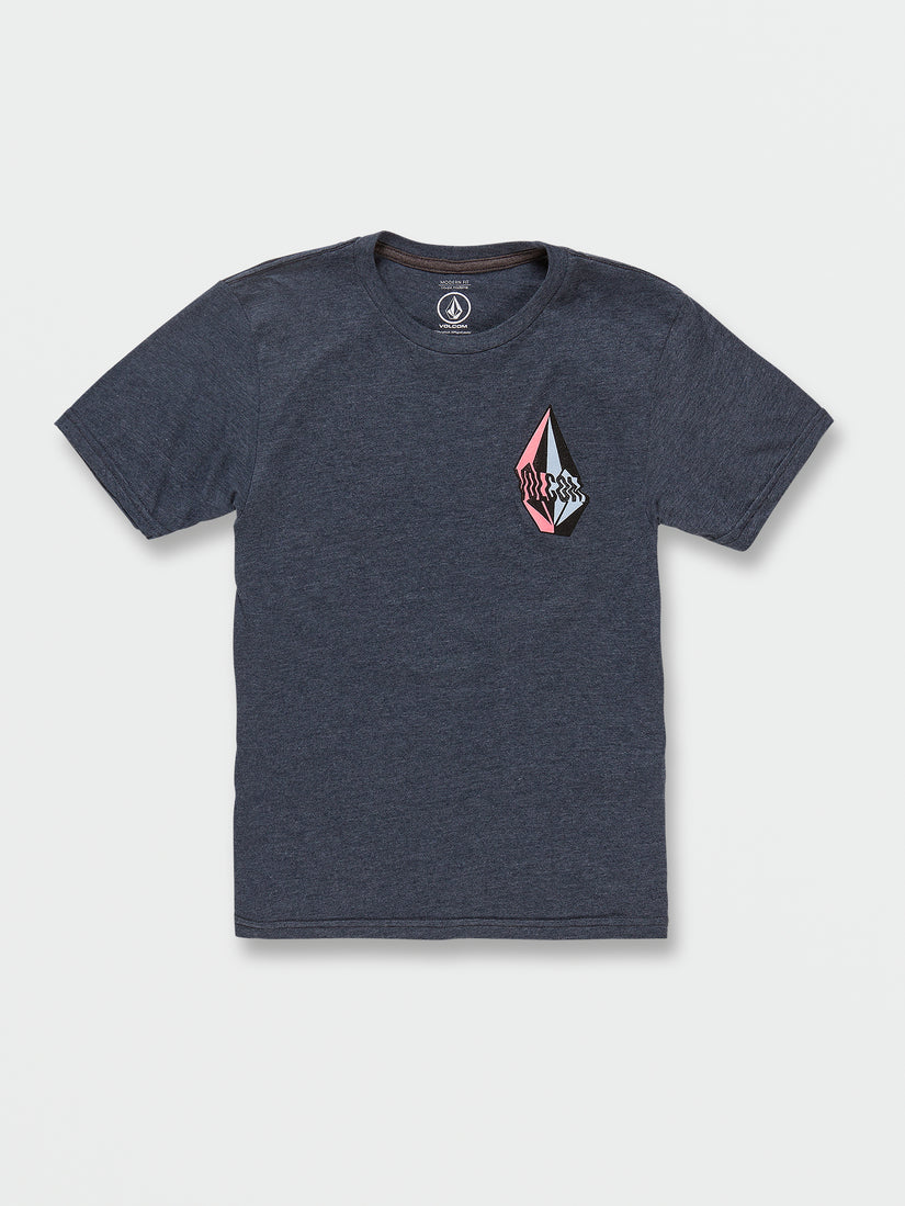 Big Boys Stoneyfill Short Sleeve Tee - Navy Heather (C5732202_NVH) [F]