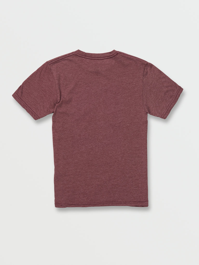 Big Boys Op Box Short Sleeve Tee - Port Heather (C5742204_PTH) [B]