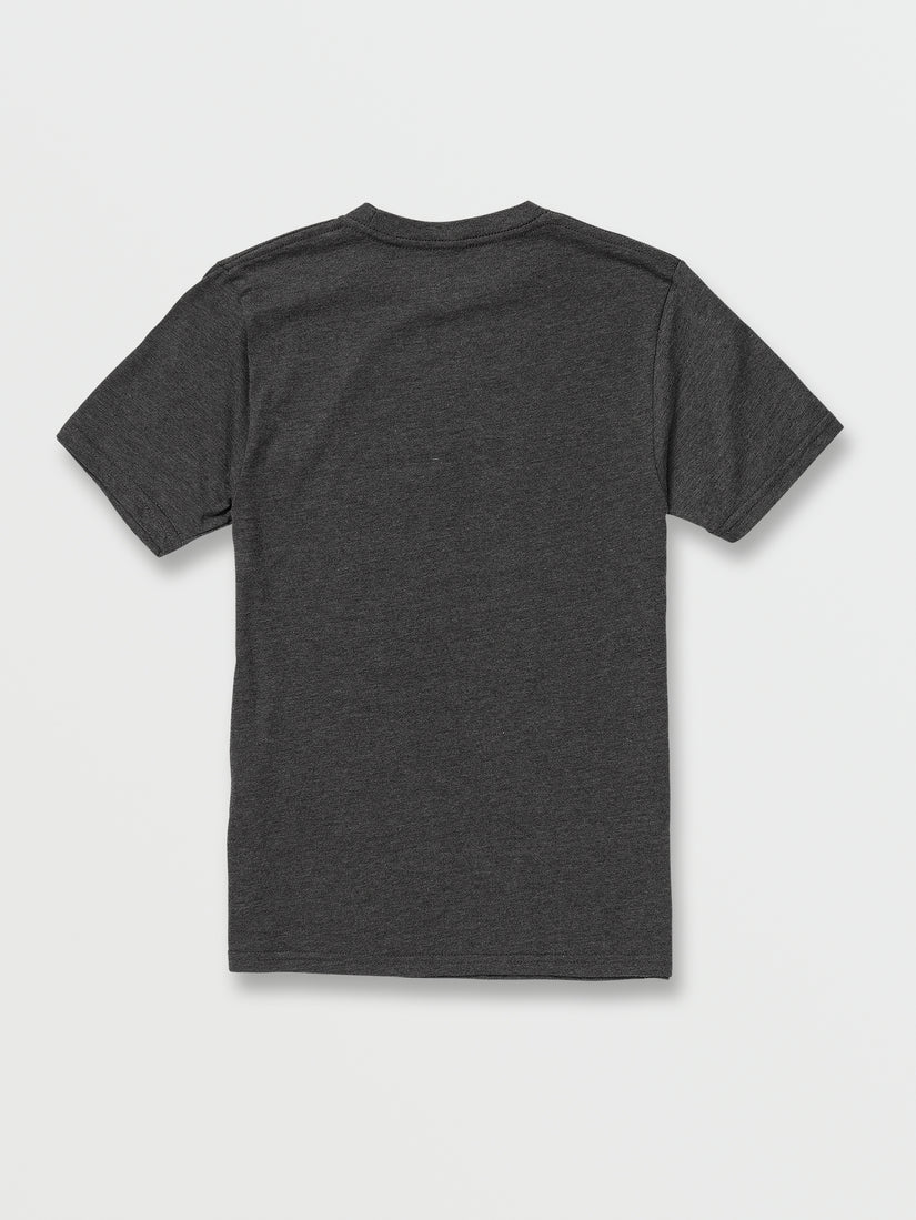 Big Boys Divisionz Short Sleeve Tee - Dark Black Heather (C5742205_DBH) [B]