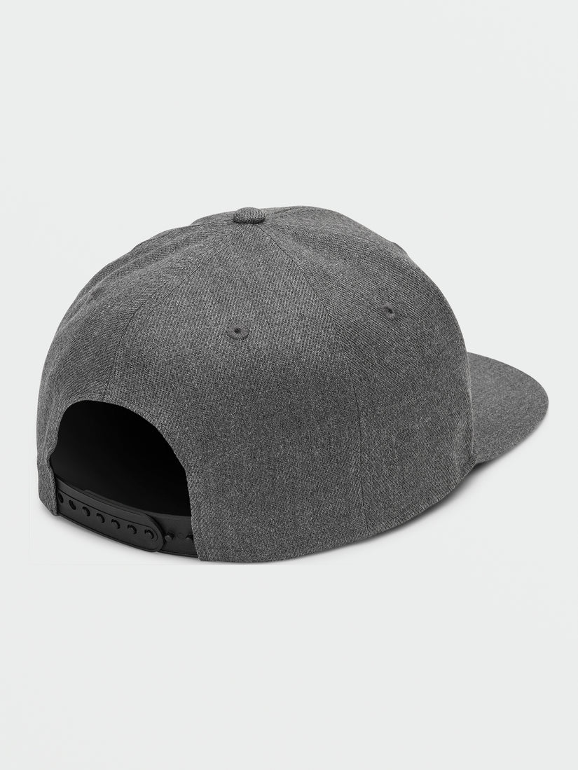 V Quarter Snapback 2 Hat - Charcoal Heather