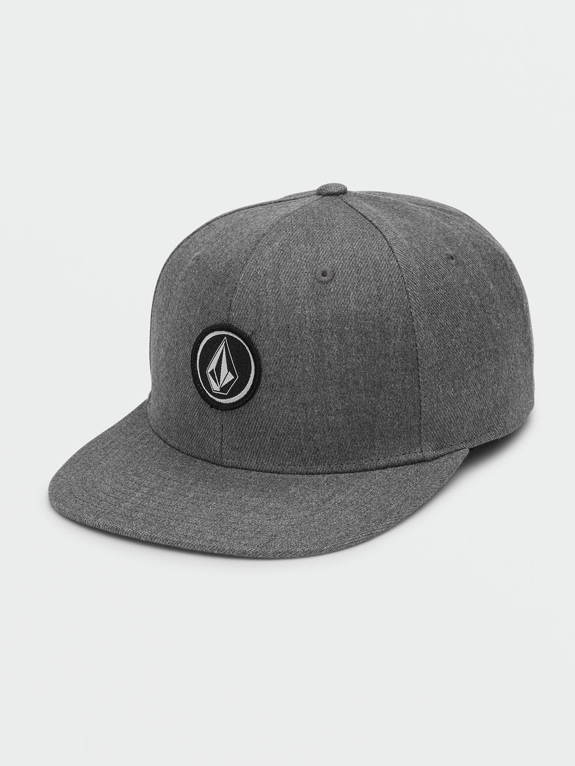 V Quarter Snapback 2 Hat - Charcoal Heather