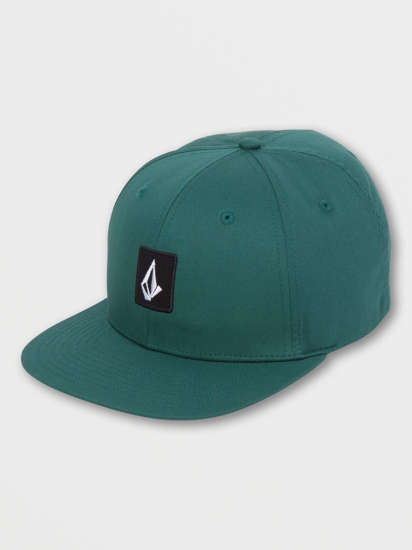 V Square Snapback 2 Hat - Trekking Green