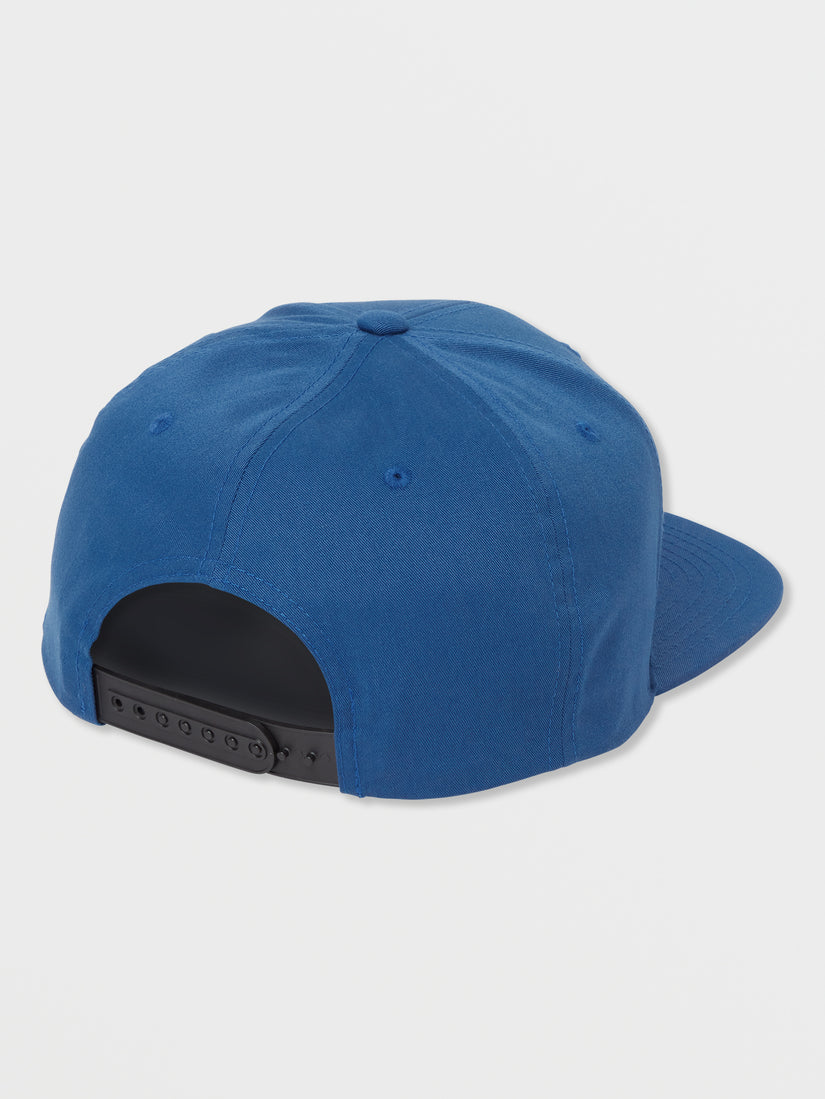 V Stone Snapback Hat - Estate Blue