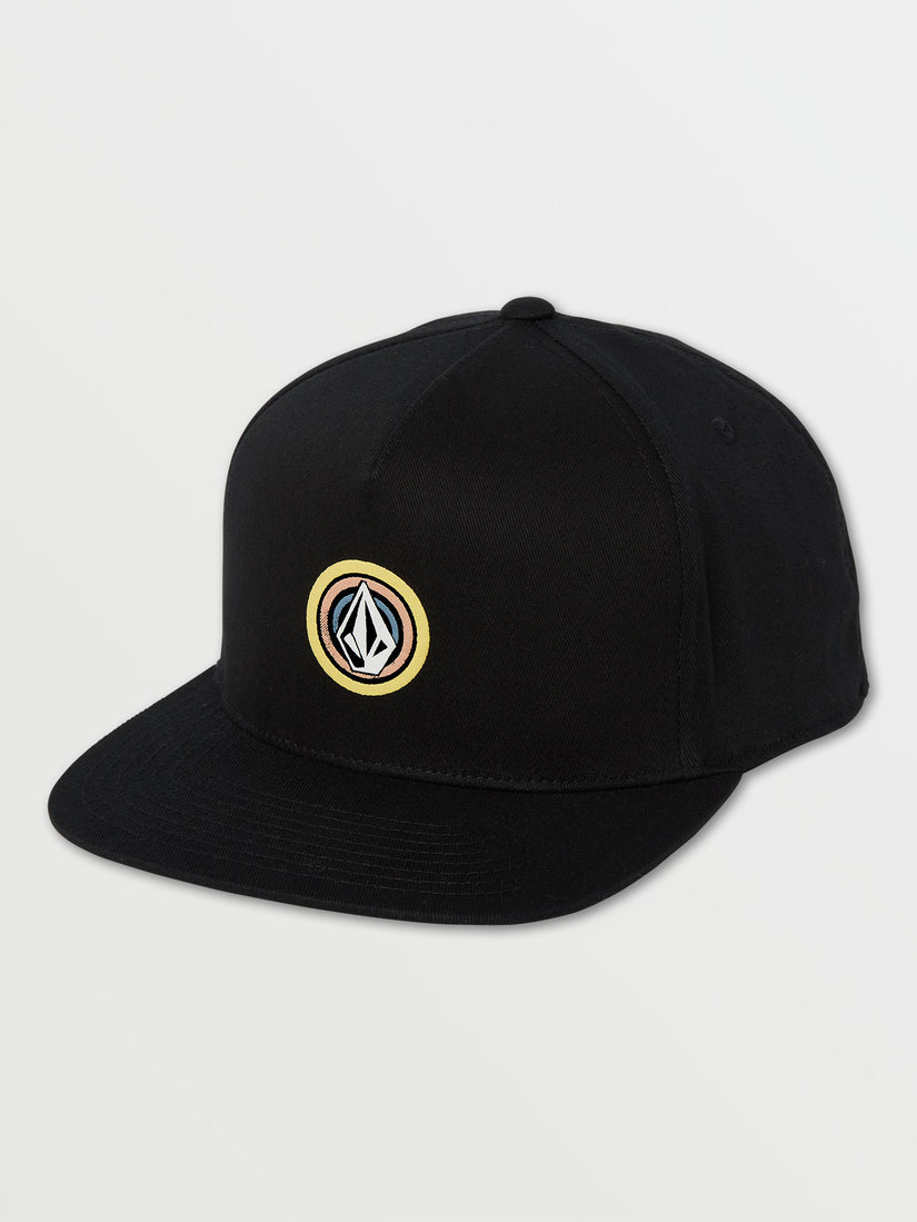 Hiller 110 Snapback Hat - Black (D5542101_BLK) [F]