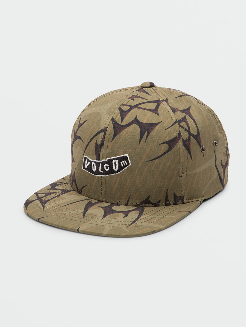 Skate Vitals Adjustable Hat - Army (D5542202_ARM) [F]