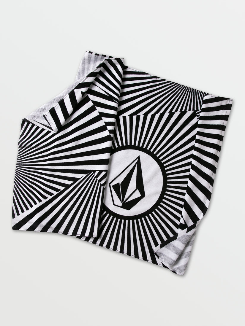 Stone Psyche Towel - Black White (D6702003_BWH) [1]